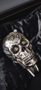 シルバーのドクロ2