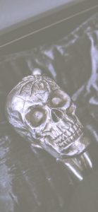 シルバーのドクロ1