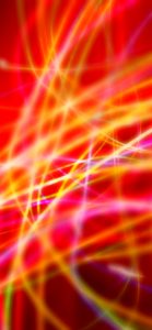 ピンクに黄色のネオンライン1