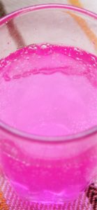 ピンクのソーダ水1