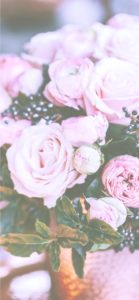 ピンクのバラのアレジメント1