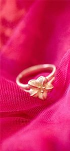 花のシルバーリング2