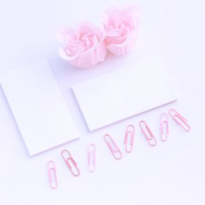 ピンクのバラとクリップ2