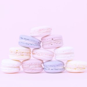 パステルカラーのマカロン2