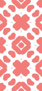 赤と白のパターン1