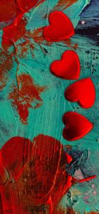 ペインティングとハート1