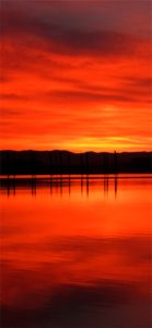 水辺で見るサンライズ1