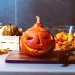 iPad10.2インチロック画面等のハロウィンの無料壁紙配信中