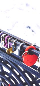 ハートの南京錠1