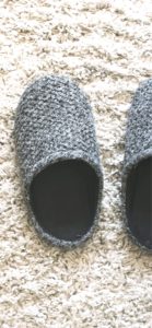 暖かいスリッパ1