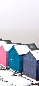 冬のビーチハウス1