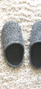 暖かいスリッパ2