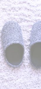 暖かいスリッパ1