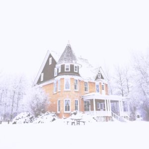 雪と黄色い家1