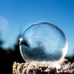 球体の中の冬景色6