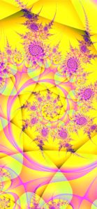 ピンクと黄色の模様2