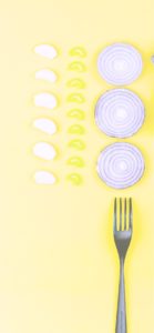 野菜とフォーク1