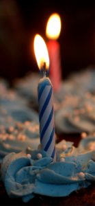 カップケーキとキャンドル1