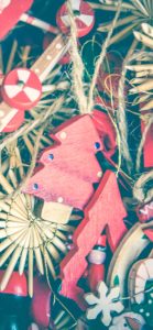 木製のツリー飾り3