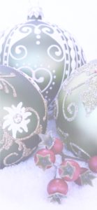 緑色のツリー飾り2