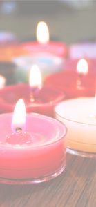 赤と黄色のキャンドル2