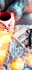 部屋でくつろぐクリスマス2