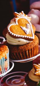 ハートのカップケーキ2