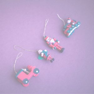 木製のツリー飾り1