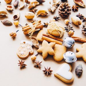 クリスマスクッキーとシナモンスティック2