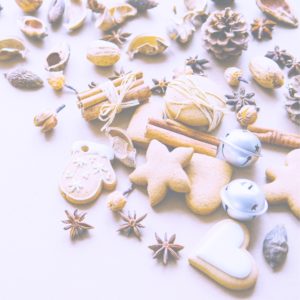 クリスマスクッキーとシナモンスティック1