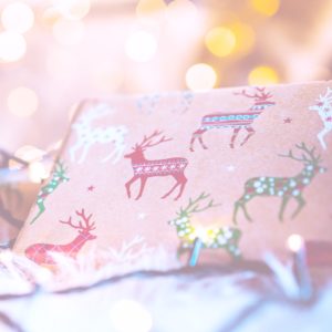 トナカイの包装紙1