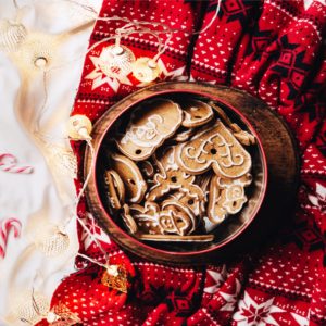 クリスマスクッキーのツリー飾り3