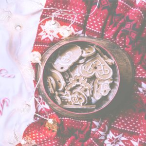 クリスマスクッキーのツリー飾り4