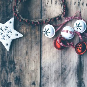 星と鈴のクリスマスの飾り1