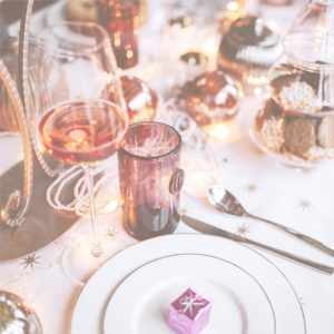 クリスマスのテーブル1