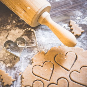 ハートのホームメイドクッキー1