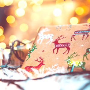 トナカイのラッピングペーパー1