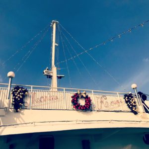 マリンルージュのクリスマスリース1