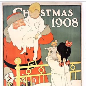 レトロなクリスマスのイラスト2