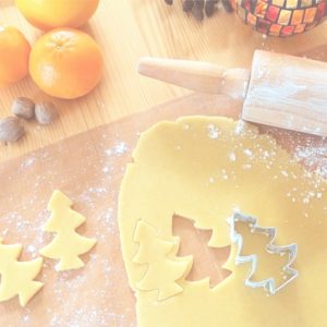 クリスマスツリーのクッキー1