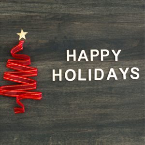 リボンのクリスマスツリーボード1