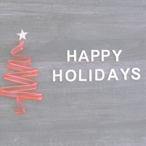 リボンのクリスマスツリーボード2