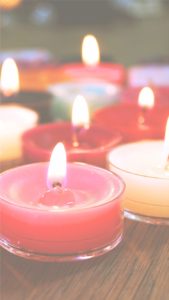 赤のキャンドル2