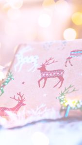 トナカイのラッピングペーパー2