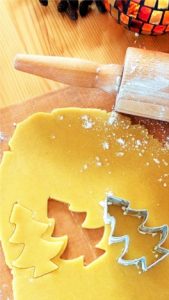 もみの木のクッキー作り2