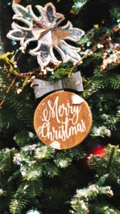 プレートのツリー飾り2