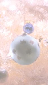 白いクリスマスツリー2