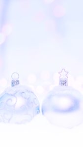 シルバーのツリー飾り2