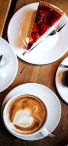 いちごケーキとコーヒー1