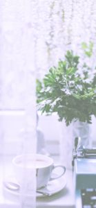 カーテン越しのコーヒー1